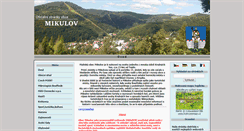 Desktop Screenshot of obec-mikulov.cz