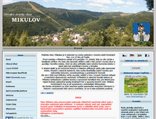 Tablet Screenshot of obec-mikulov.cz